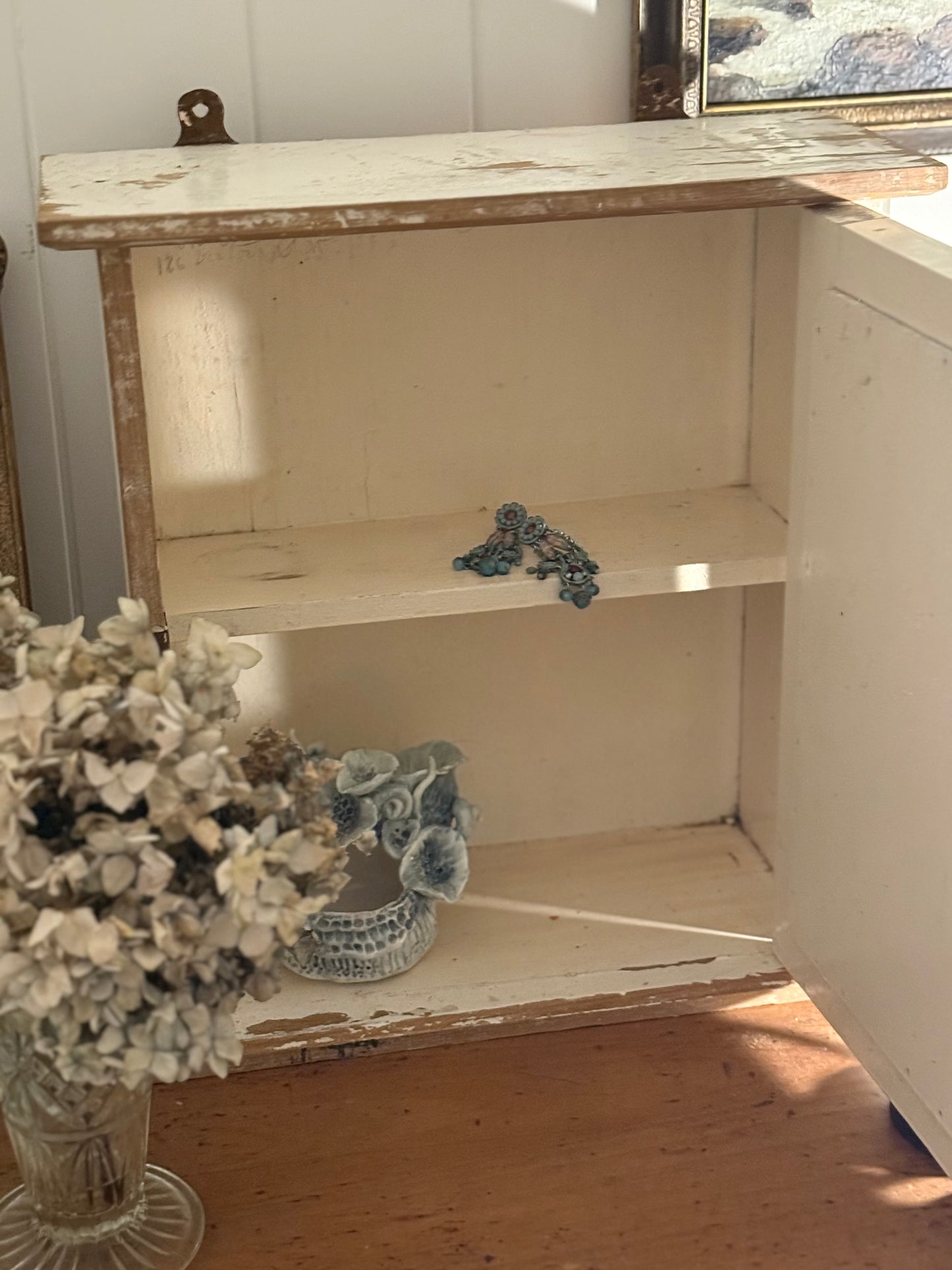 Medium Vintage Cabinet with Mirror