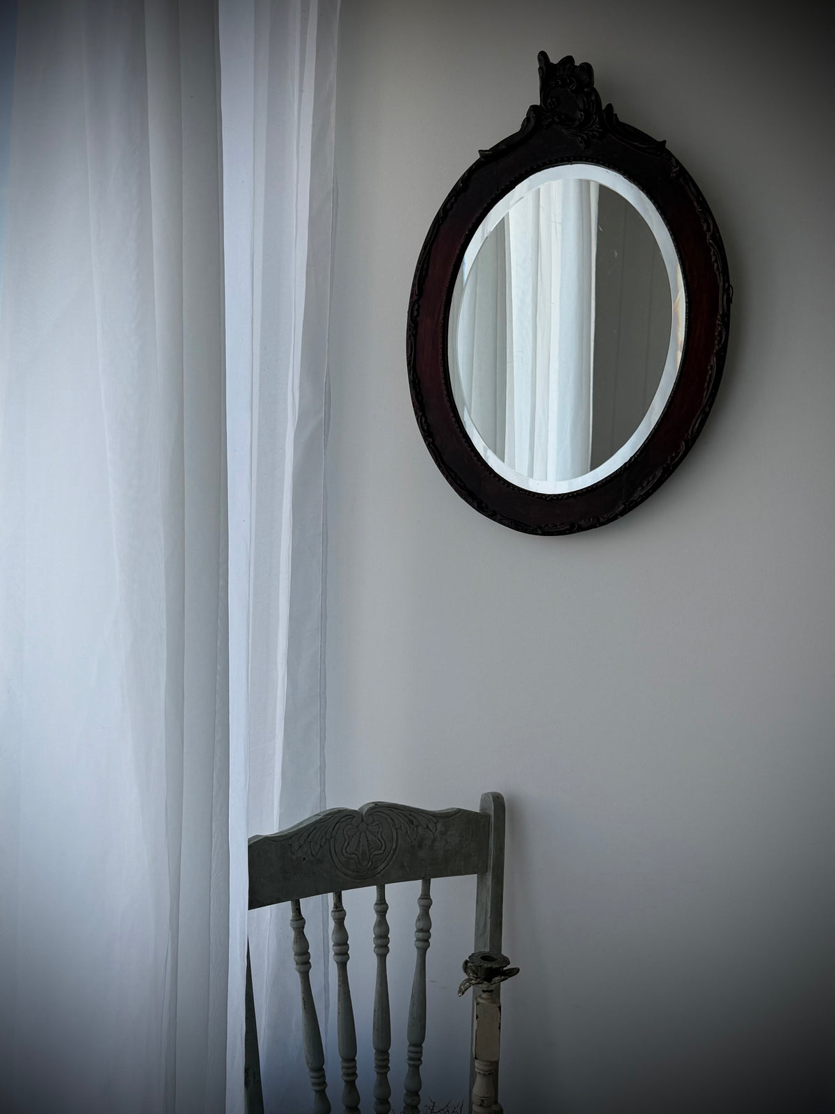 Old Victorian Style Mirror