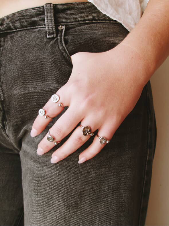 Anchor Silver Ring - GPH & SS Ocean Collection