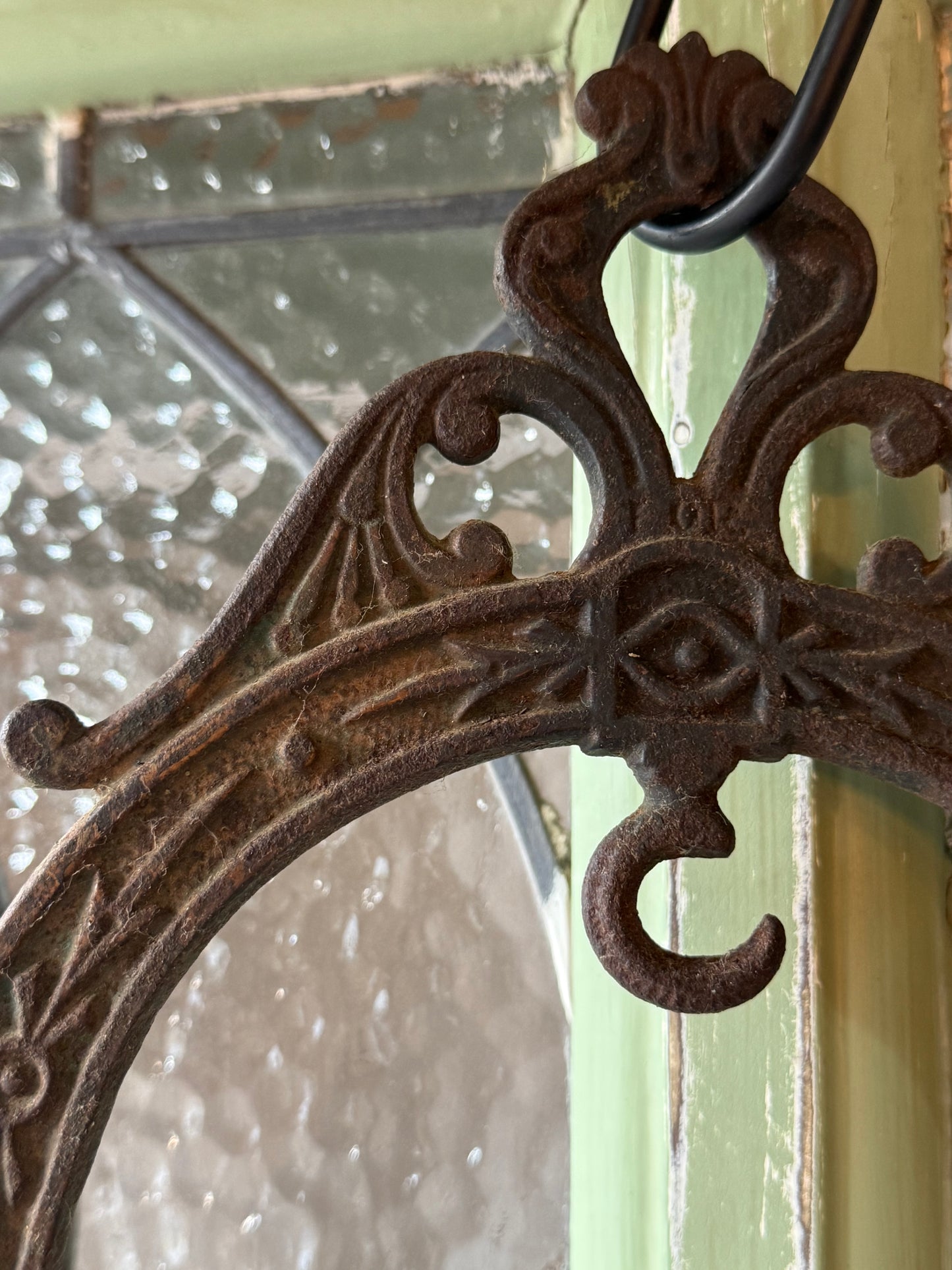 Antique Cast Iron Candelabra