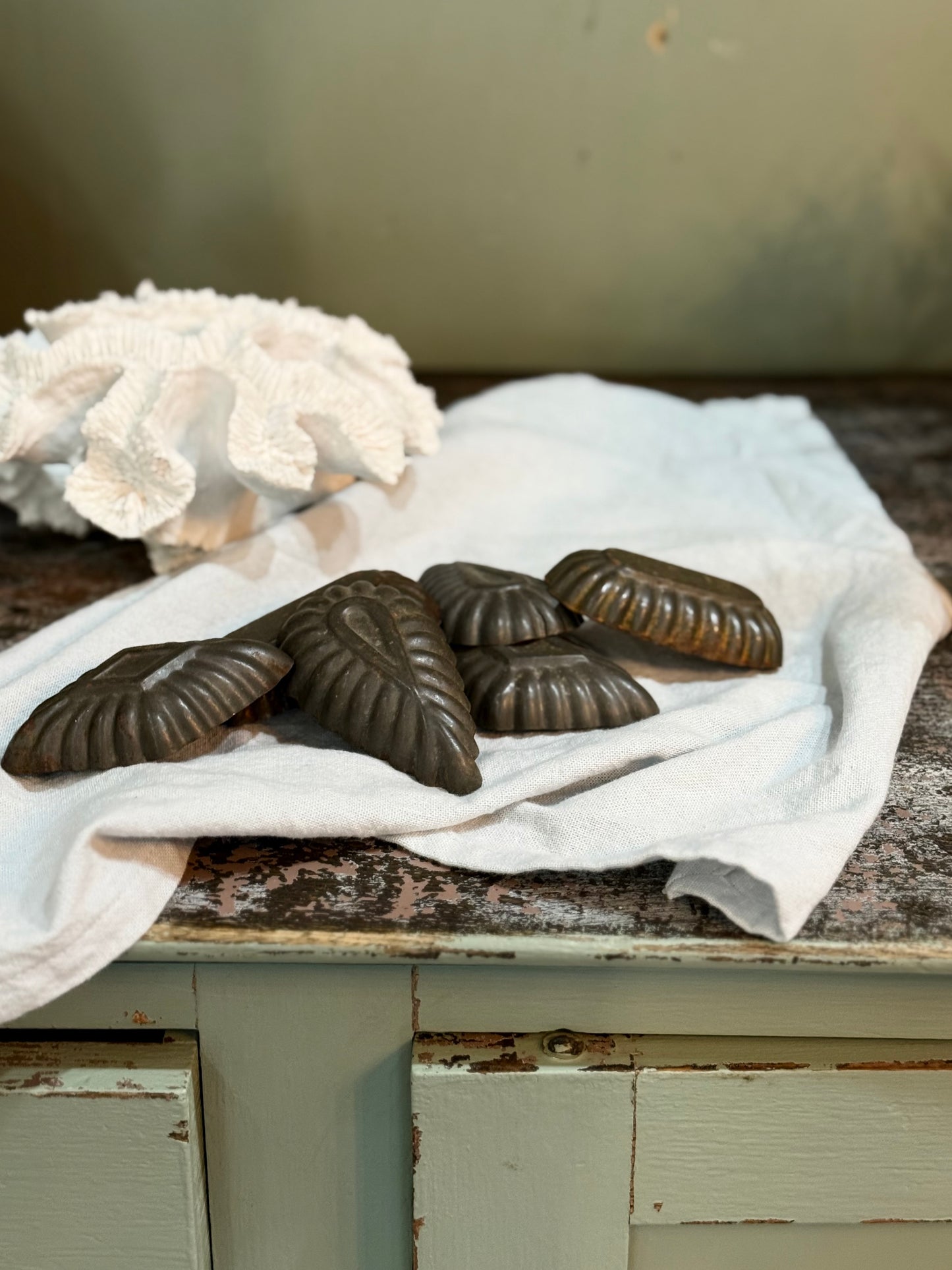 Vintage Biscuit Tin Moulds