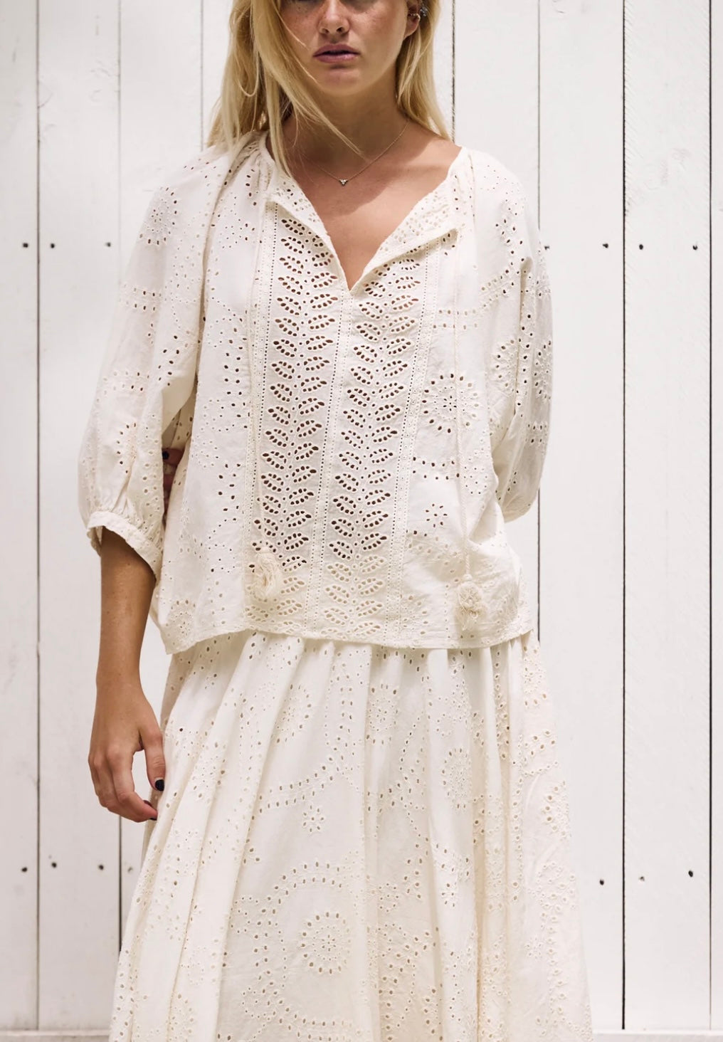 mamapapa - SONDRIO blouse - off white