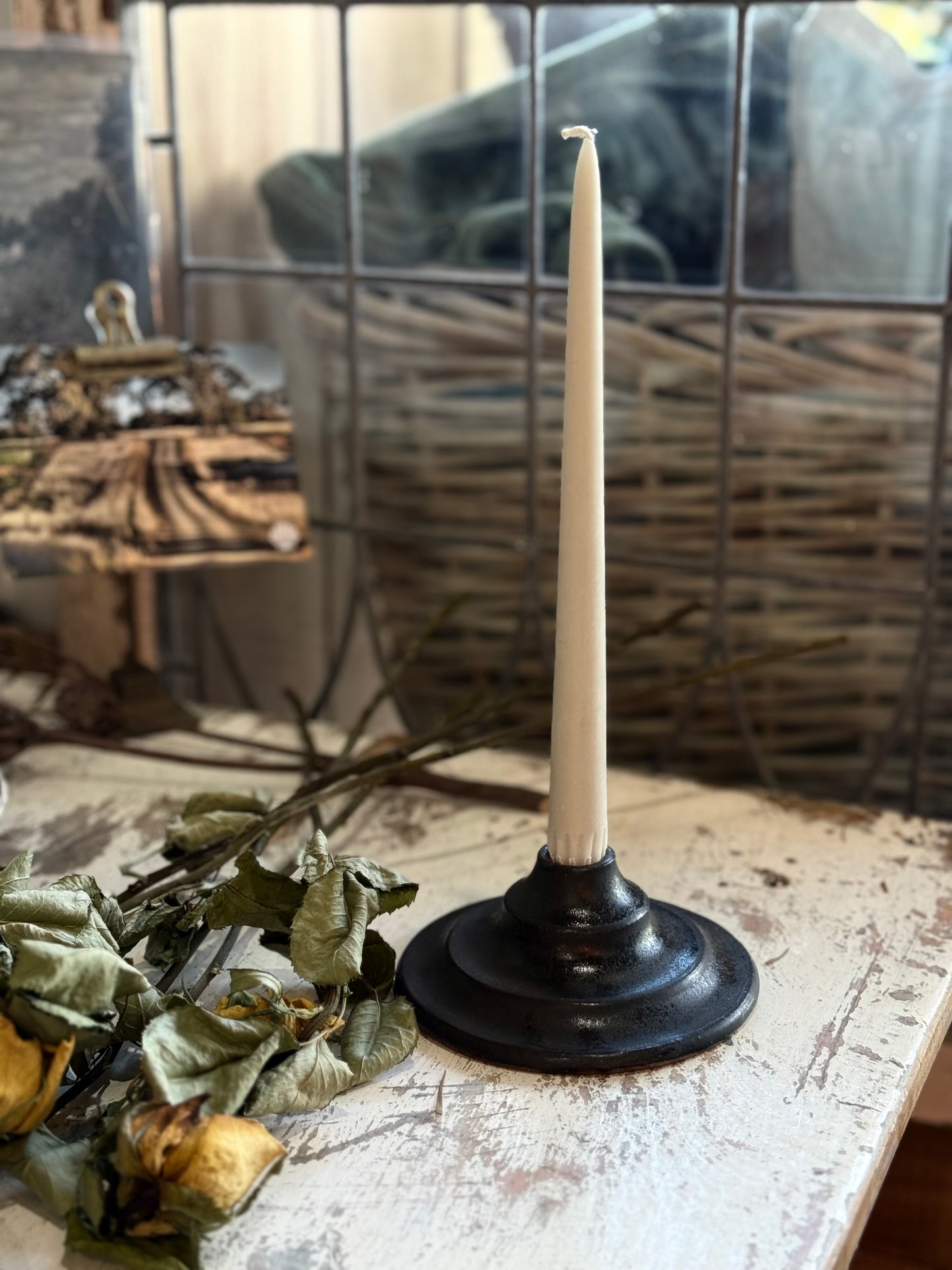 BRB Ceramics - Candle Holder - Black 1