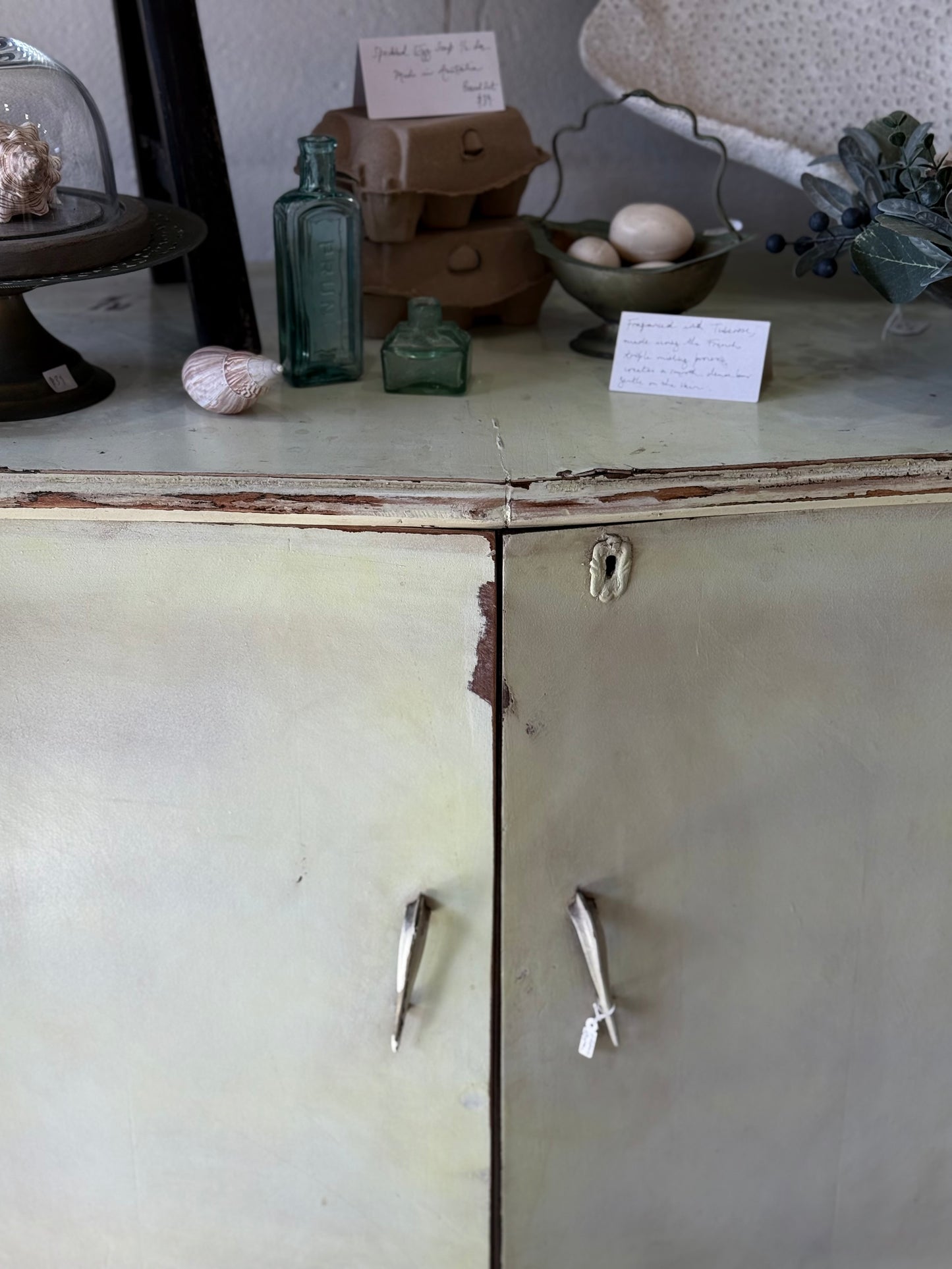 Antique French Egyptian Cabinet
