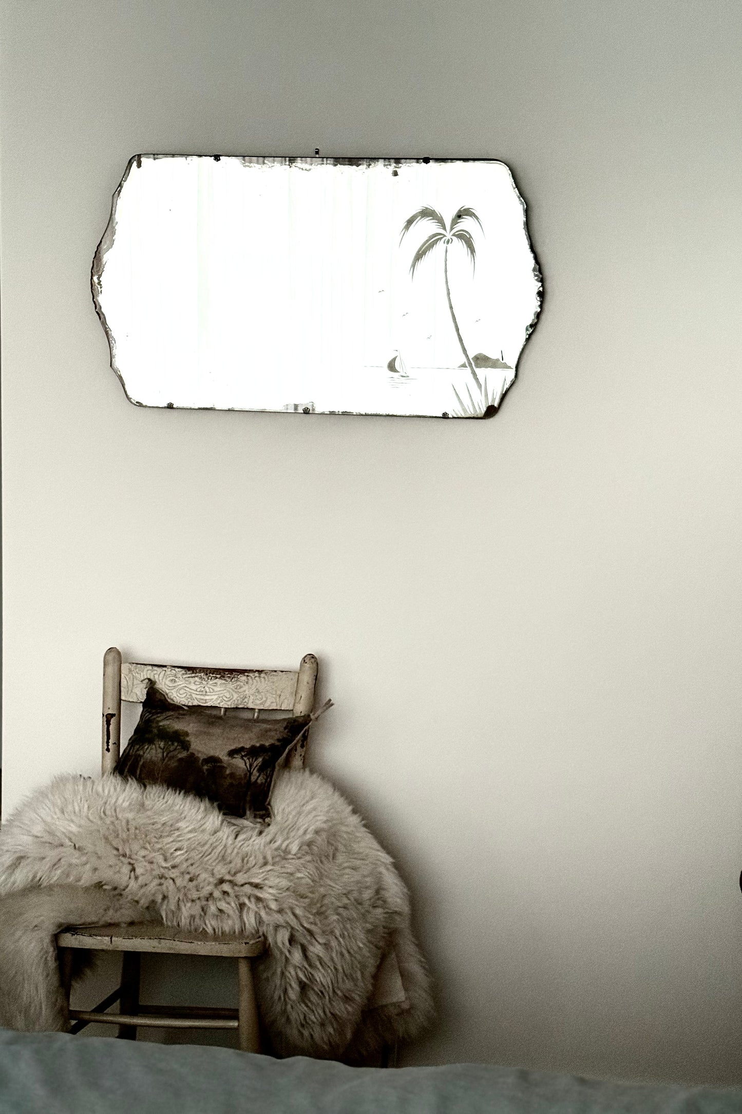 Vintage Palm Island Mirror