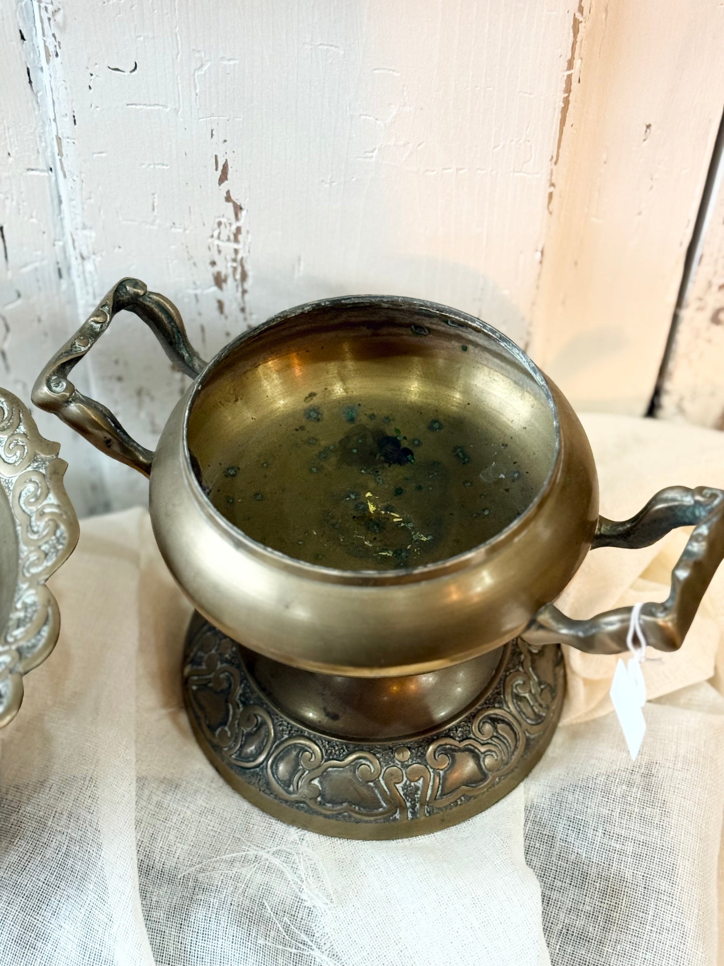 Stunning Brass Champagne Cooler Ice Bucket