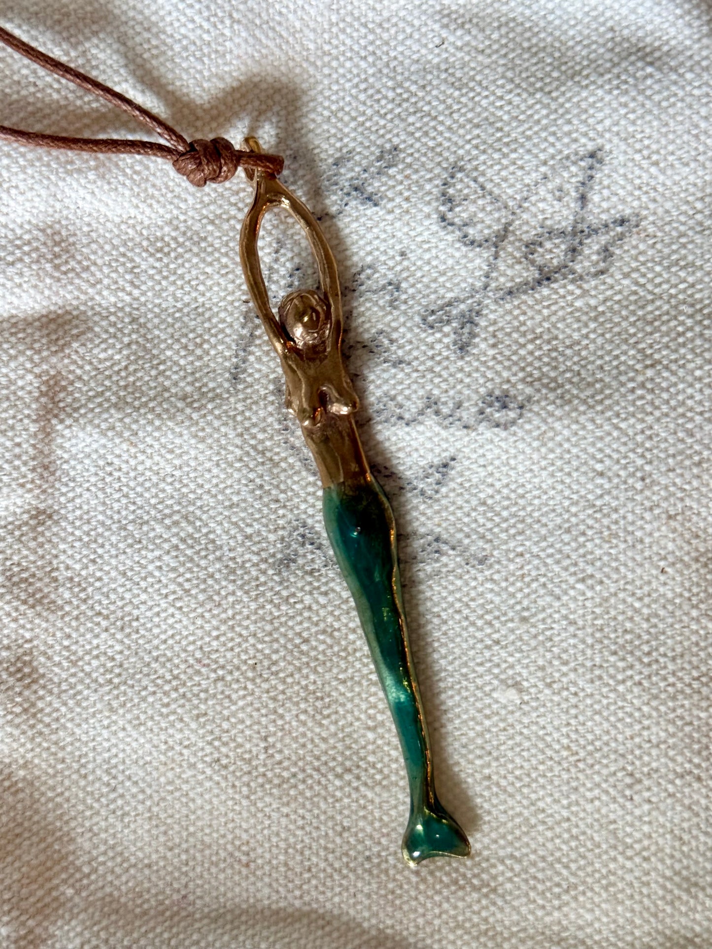 Pesci Che Volano Sirena Pendant AQUA (Mermaid)