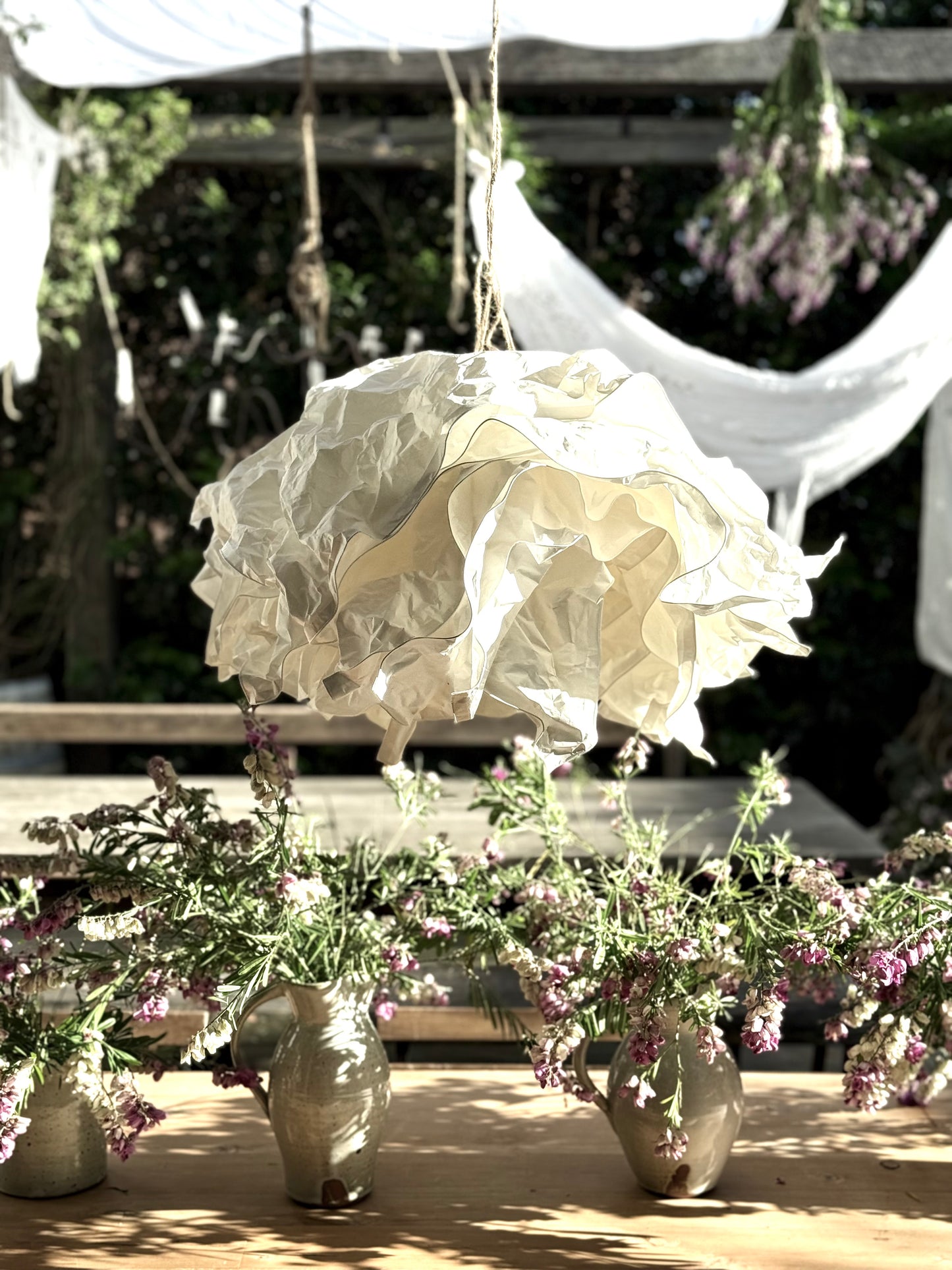 Hanging Paper Pendant