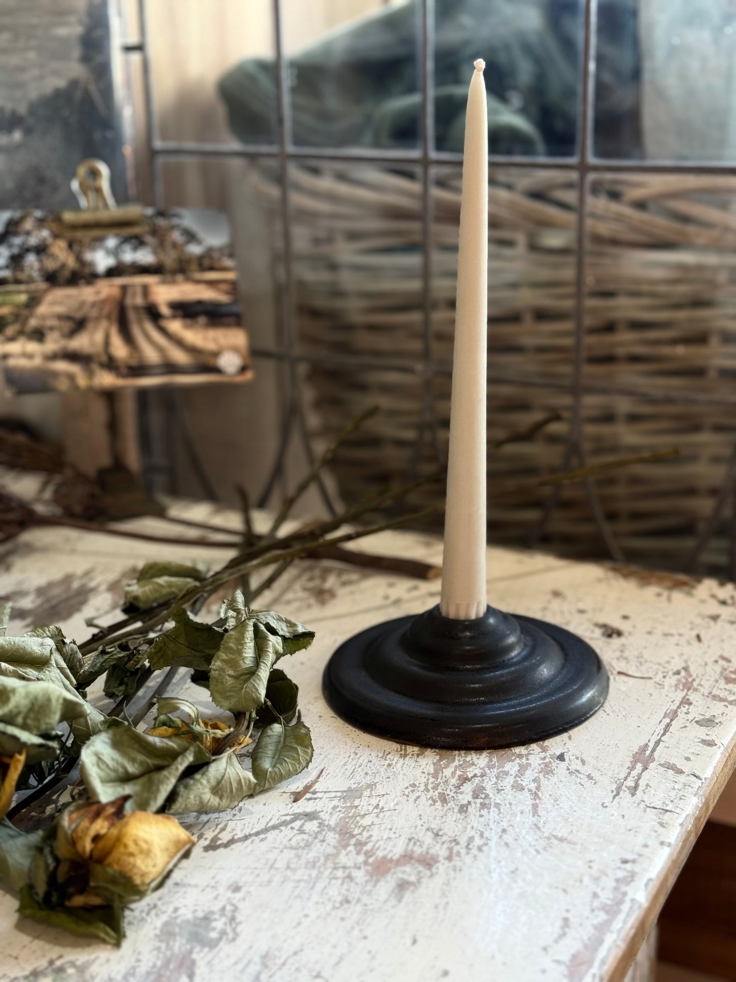 BRB Ceramics - Candle Holder - Black 2
