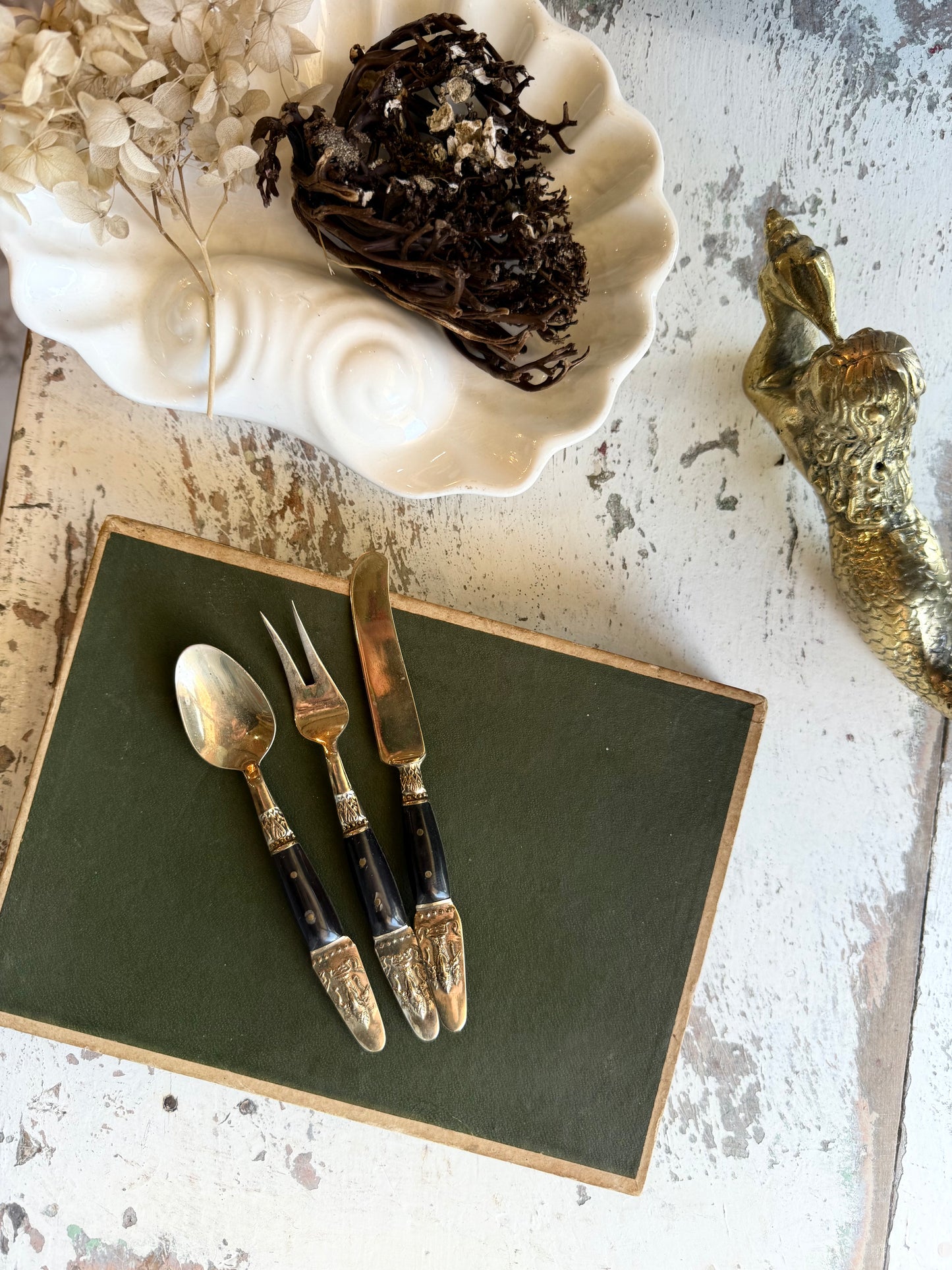 Mini Bronze Cutlery in Box