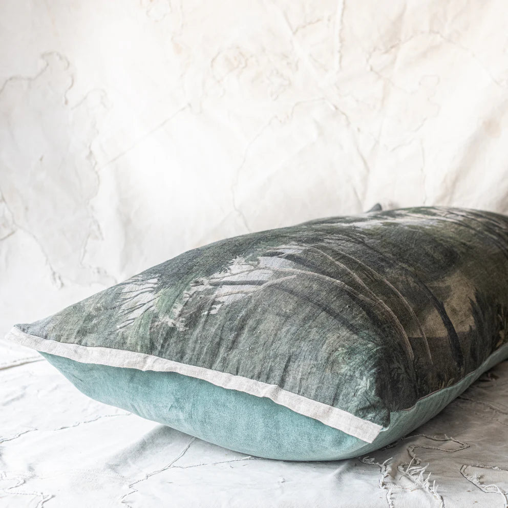 NEW! Manosque French Linen Cushion 50x100cm