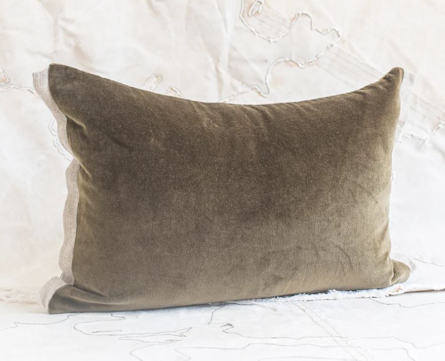 NEW! Médicis Cushions - Khaki