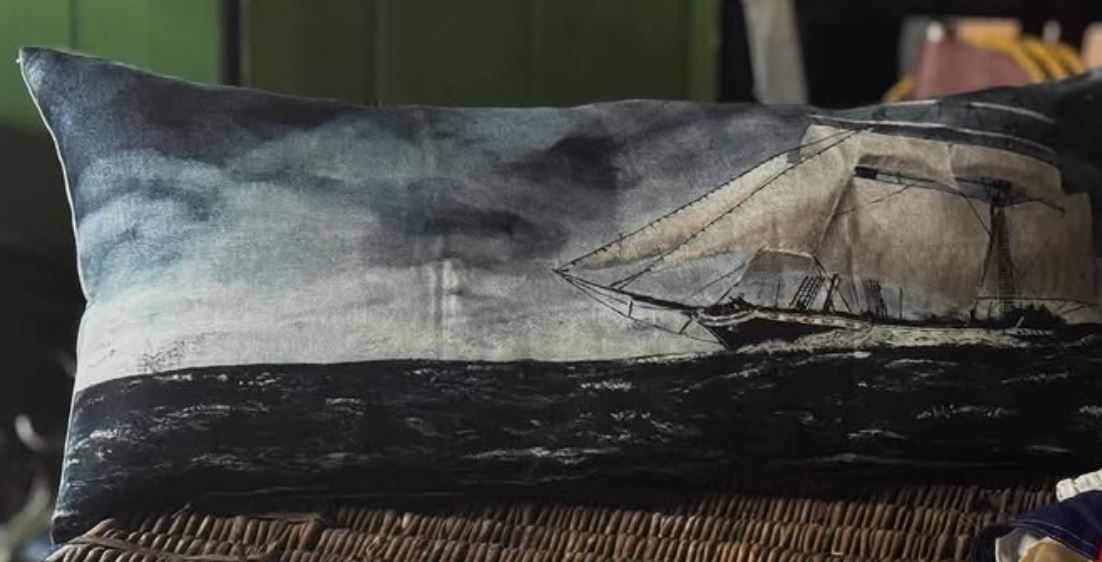 Blue Seas 81cm x 38cm - Barbara O'Donovan Designs