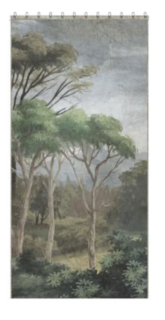 Printed Linen Curtain Wall Panel - COCHIN