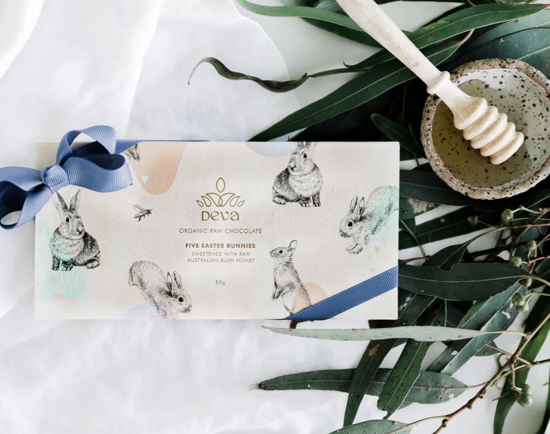 Deva Easter Bunny Chocolate Gift Pack of 5