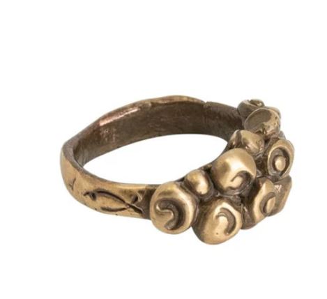 Pesci Che Volano Frida Ring - Bronze