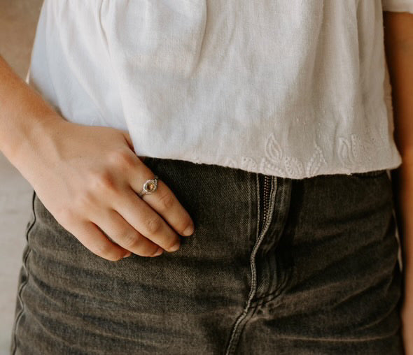 S&S Champagne Supernova Ring