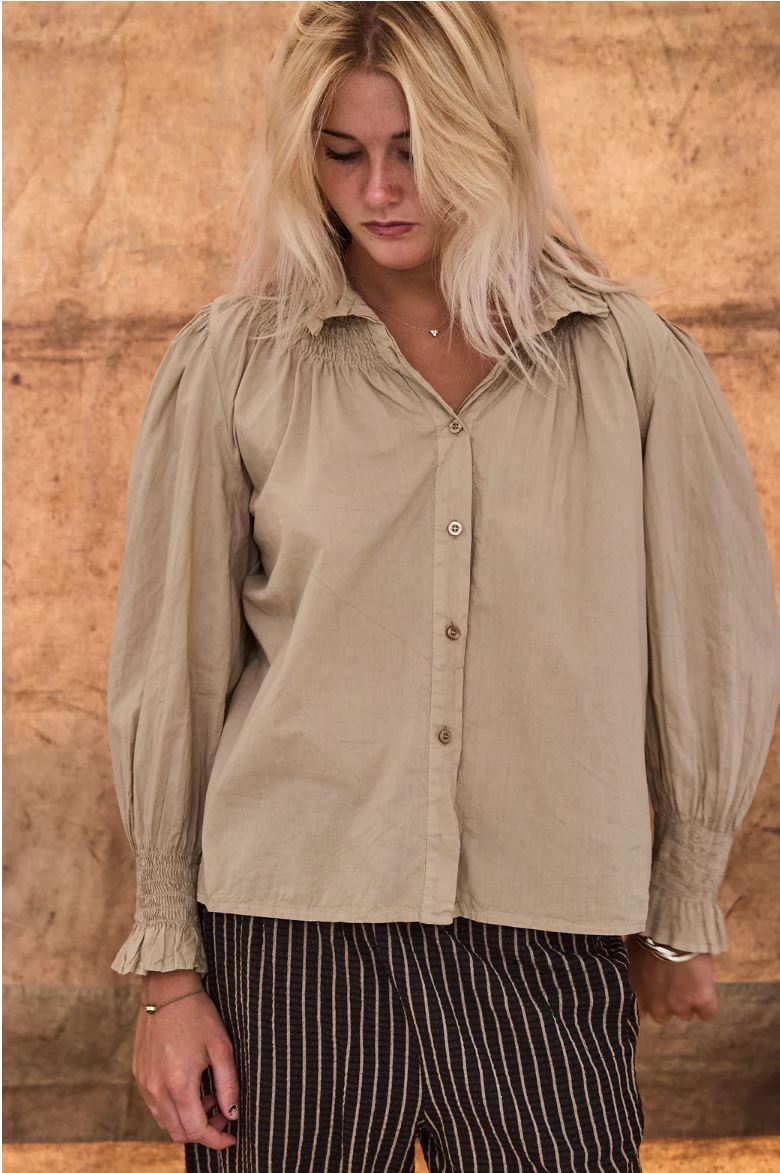 mamapapa - Ginger Blouse - camel