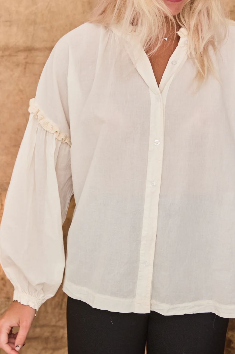 mamapapa - PIERRE blouse - off white