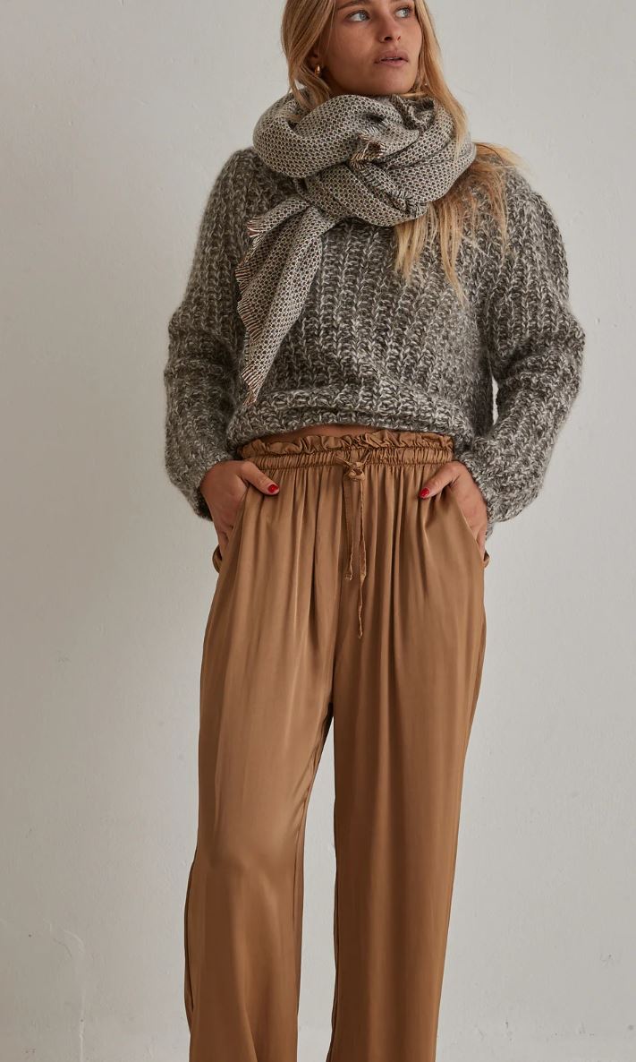 mamapapa - PILAR - flowy pants - BLACK