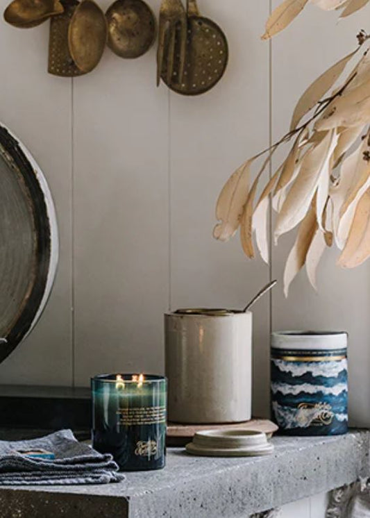 Southern Wild Co Large Candle - Ocean Isle