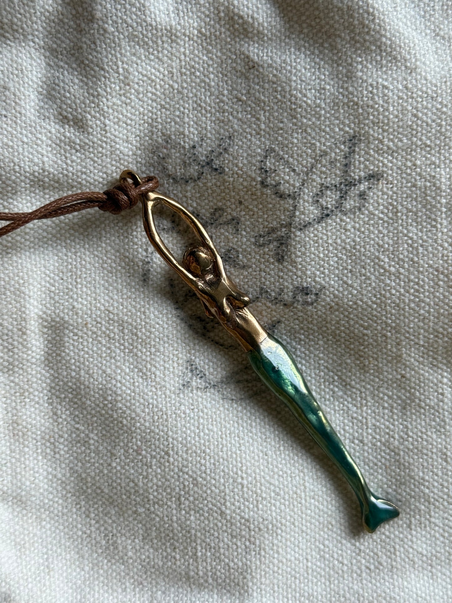 Pesci Che Volano Sirena Pendant AQUA (Mermaid)