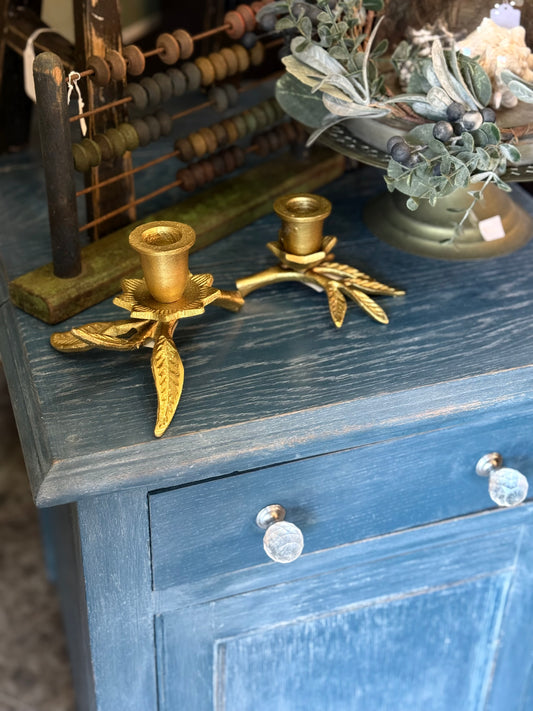 Vintage Blue Bedside