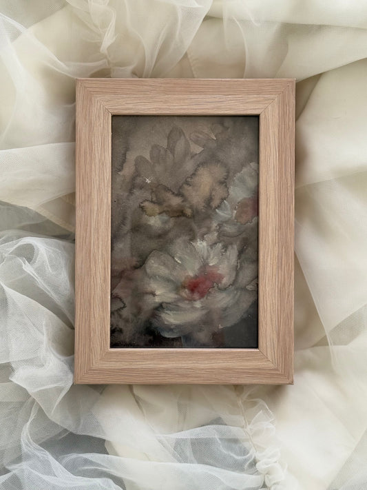 Water Colour Moody Floral 2 - Linda Titow