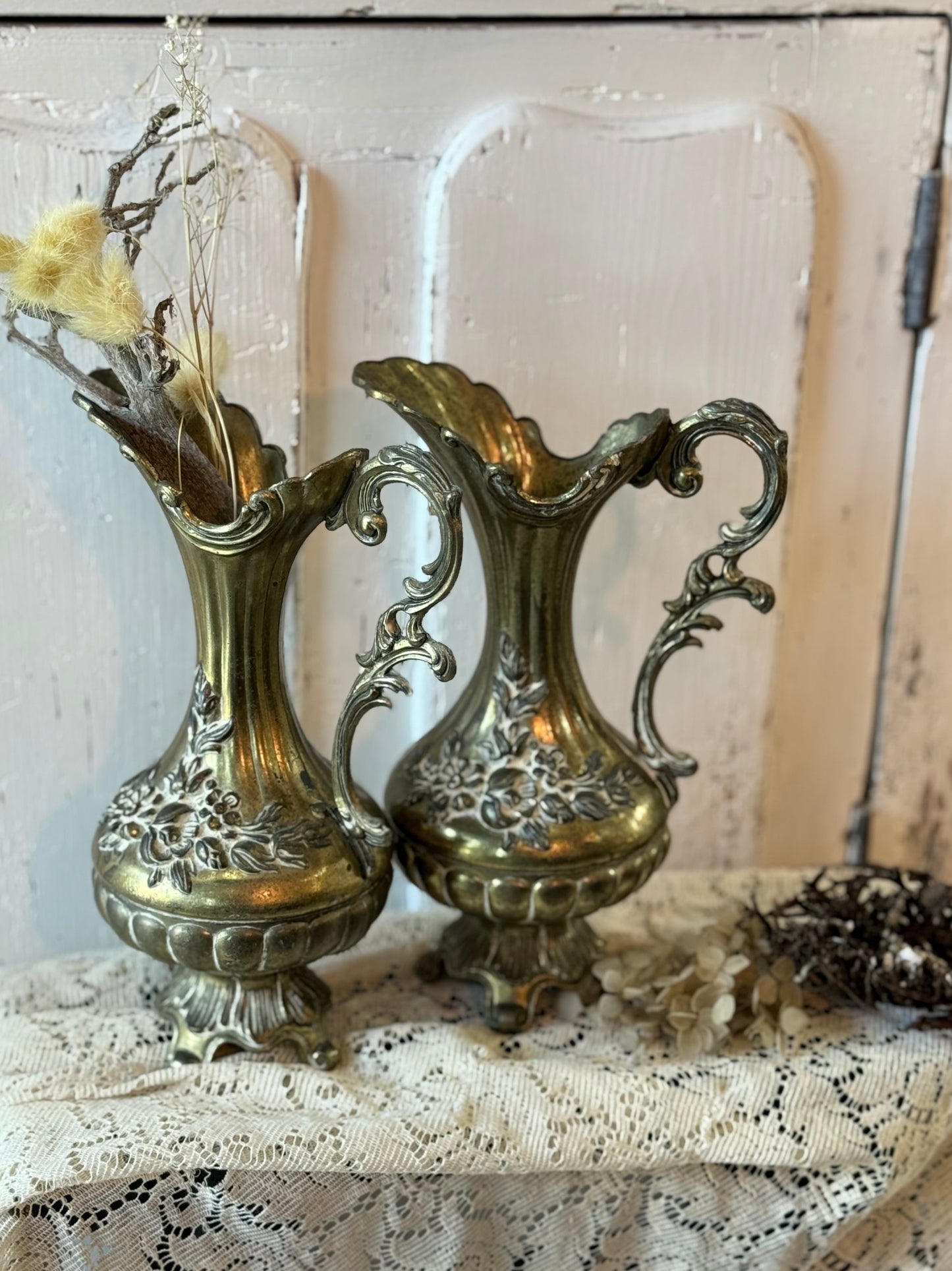 Ornate Italian Jug Vase