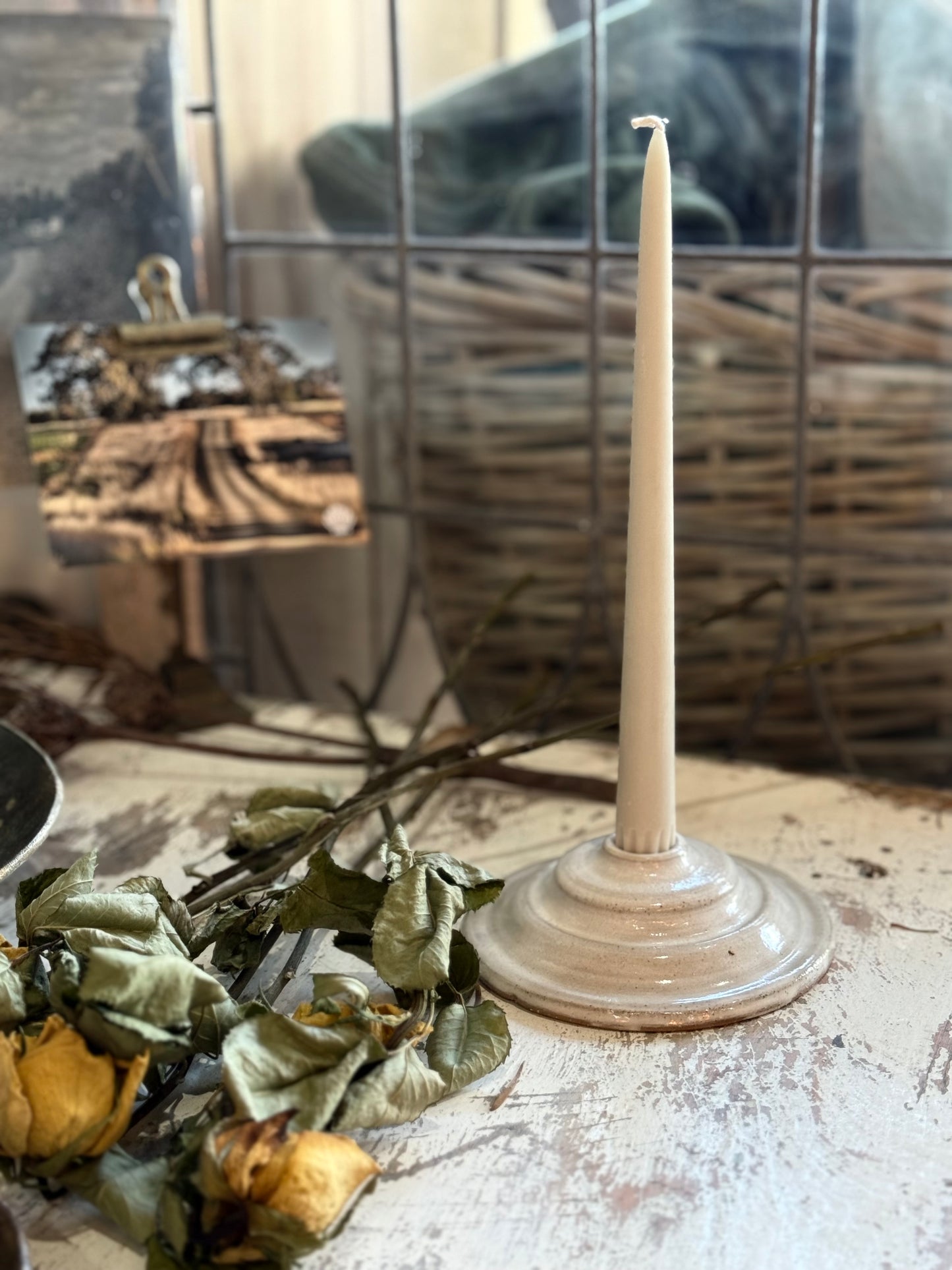 BRB Ceramics - Candle Holder - White