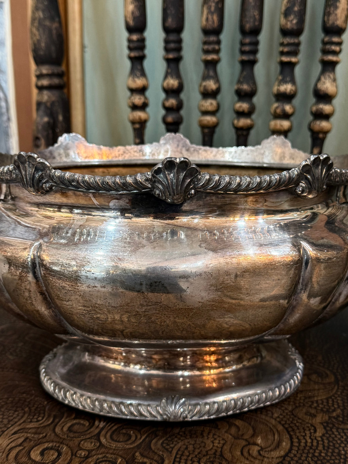 Old Silver Bowl or Ice Bucket