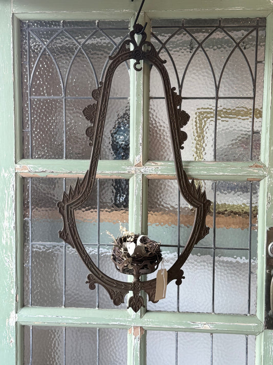 Antique Cast Iron Candelabra