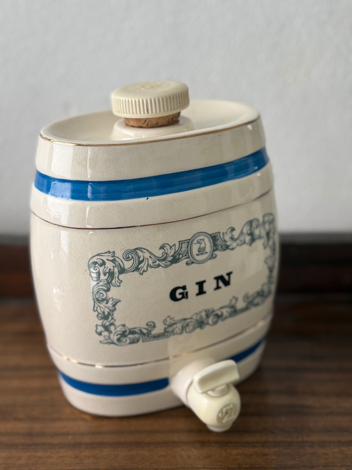 Old Gin Decanter - Wade Royal Victoria England