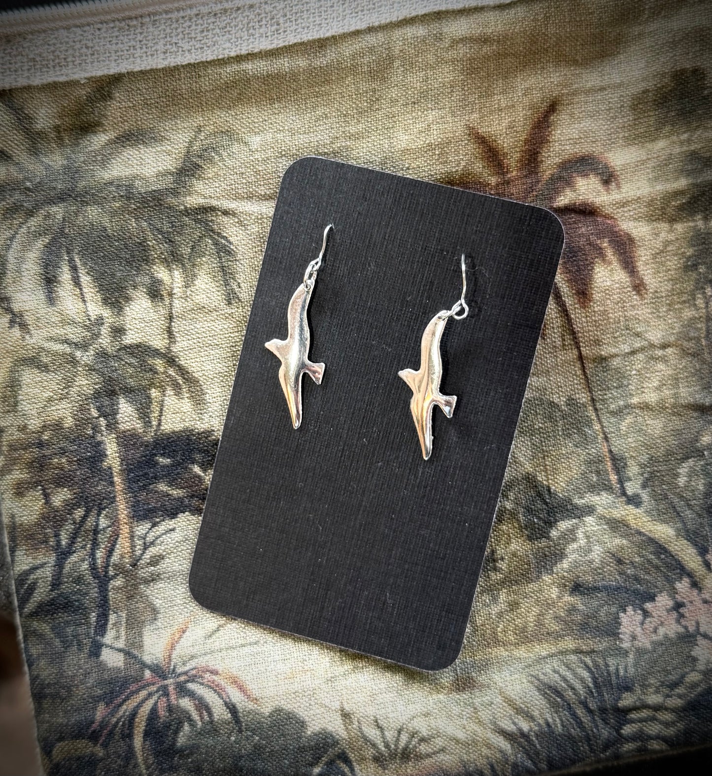 Art Jewellery - Small Silver Birds