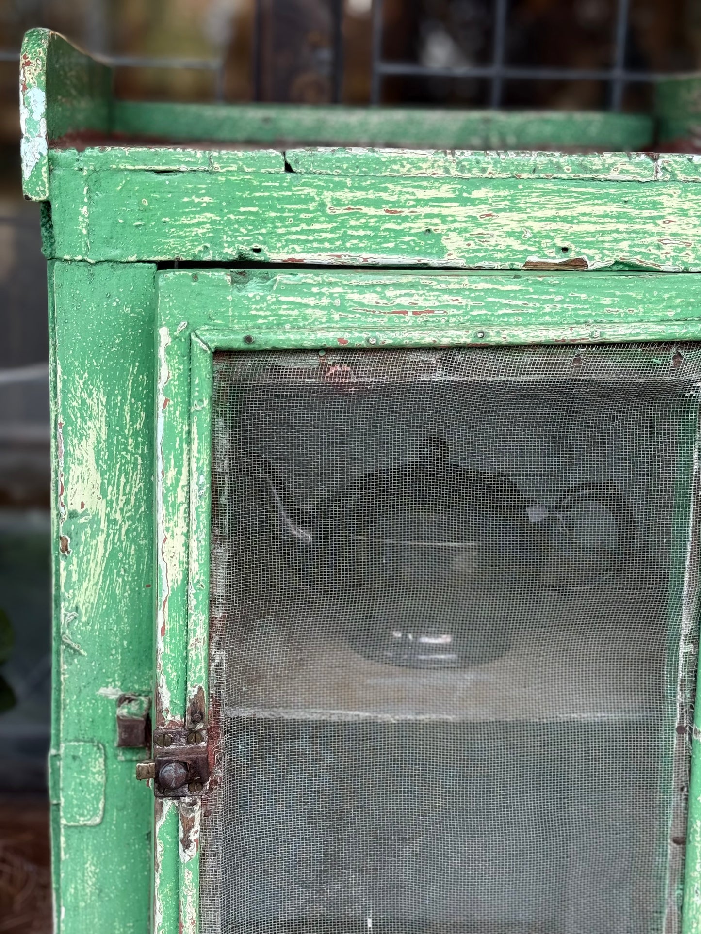 Depression Era Green Meatsafe
