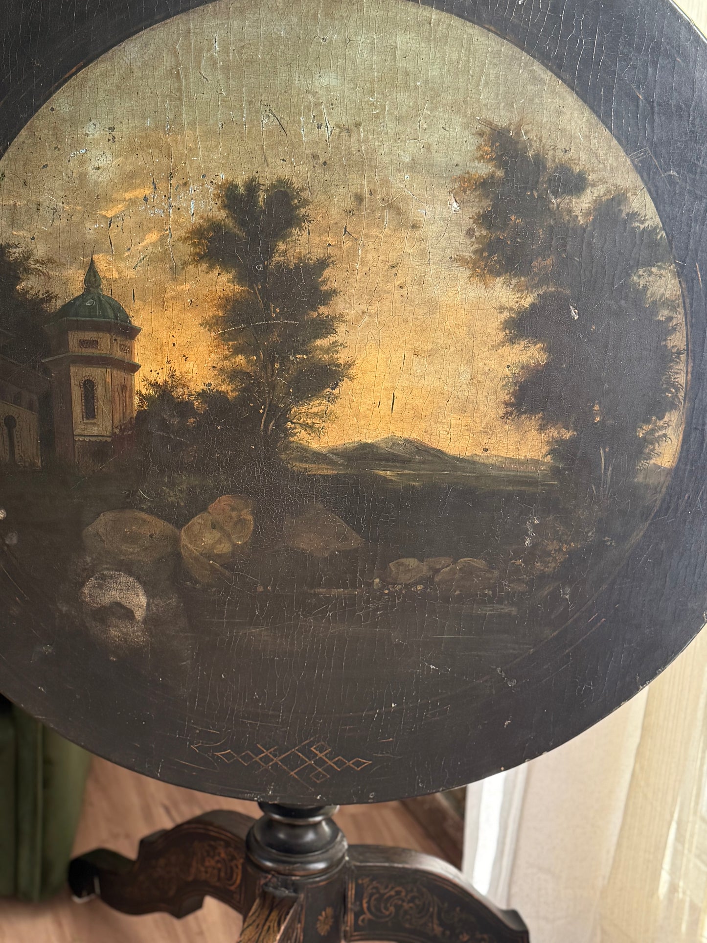 Antique French Wine Table