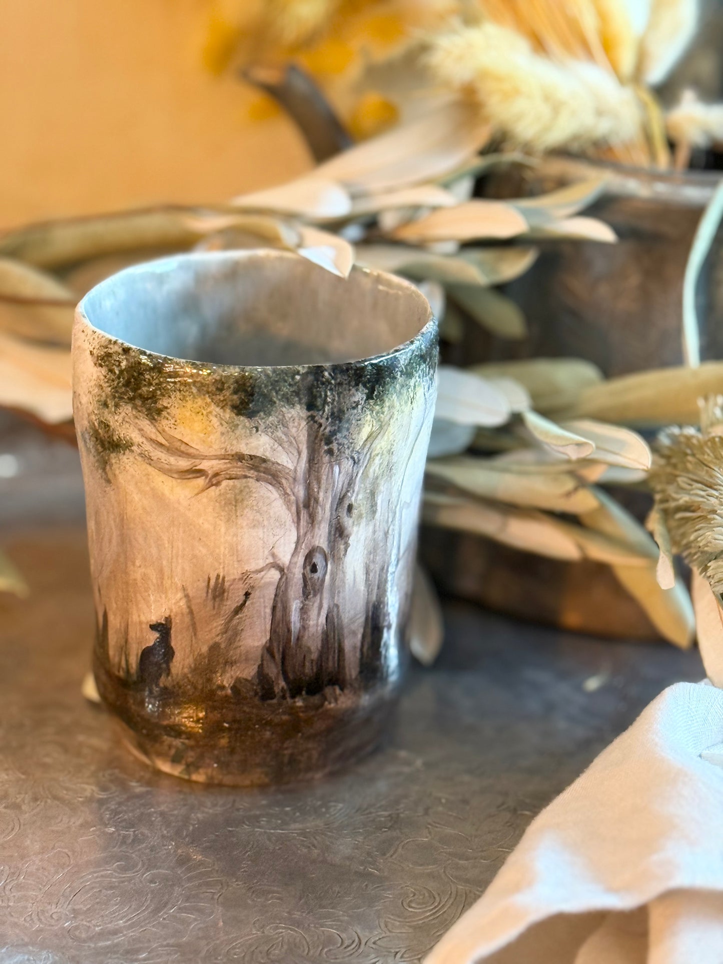 Linda Titow Art Bowl - Kangaroo