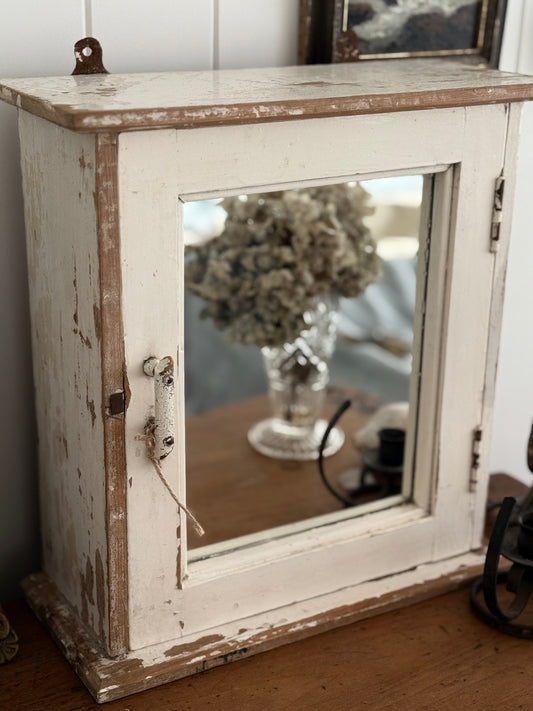 Medium Vintage Cabinet with Mirror