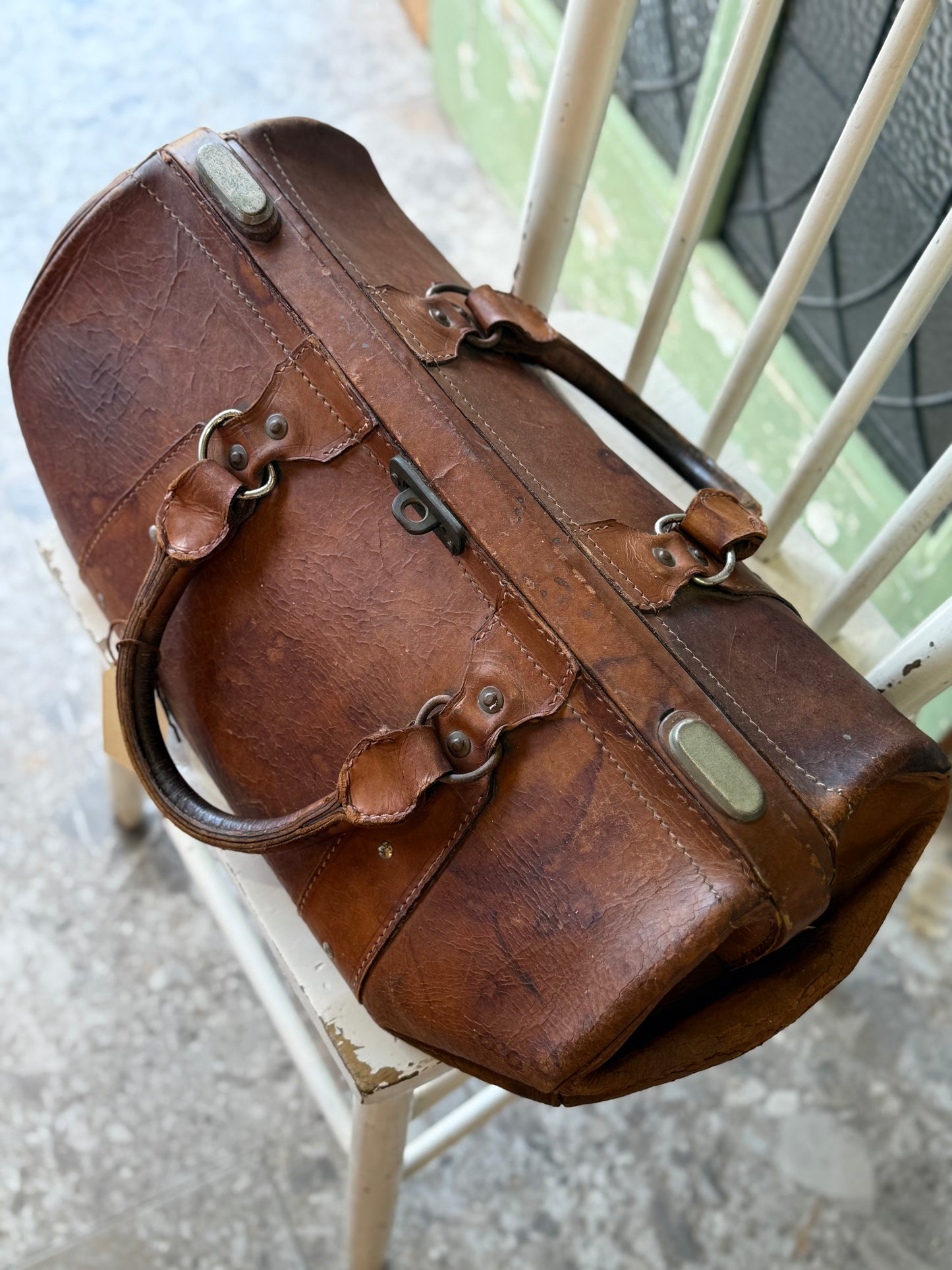 Antique Leather Doctor's Bag