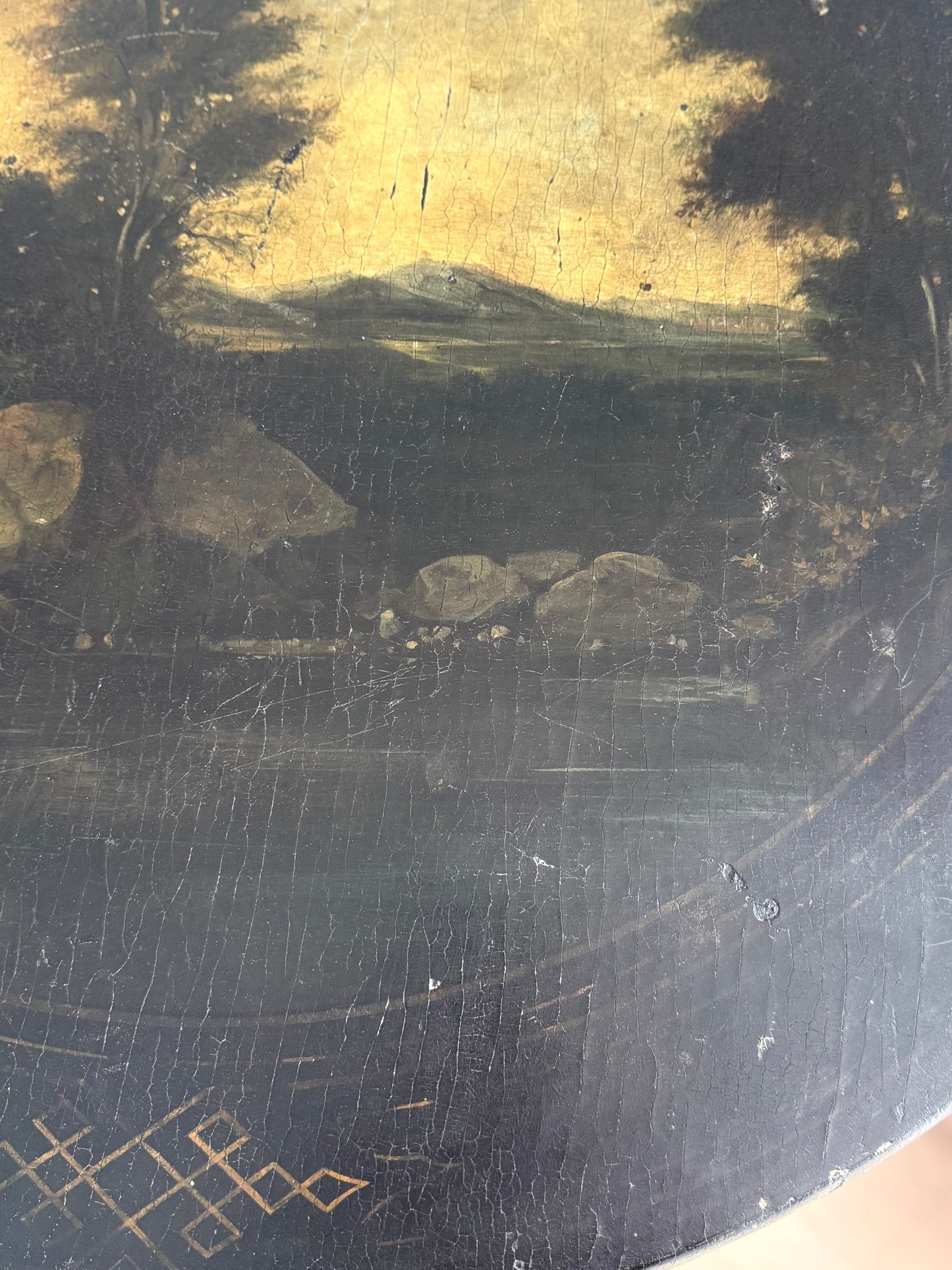 Antique French Wine Table