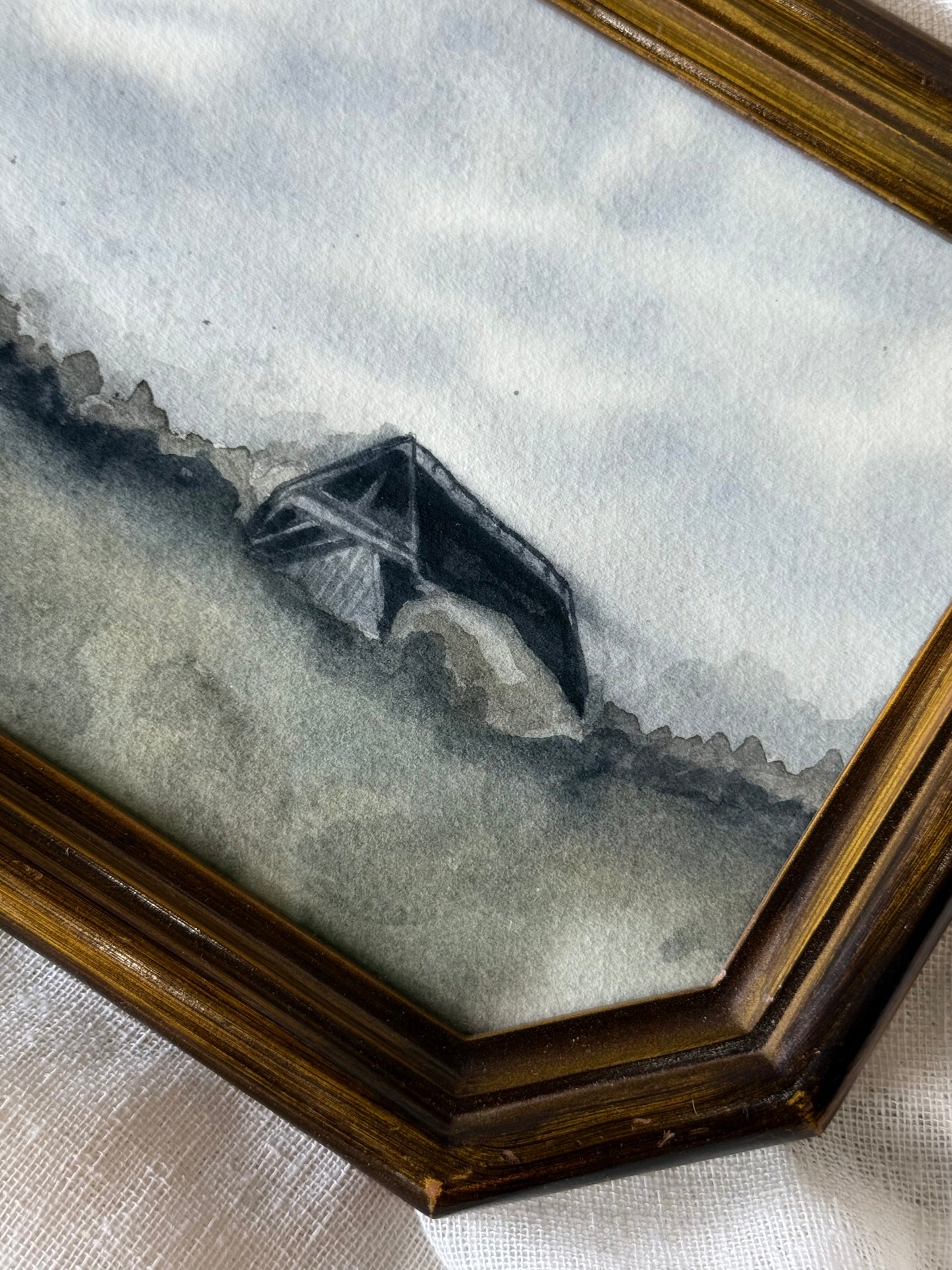 "Memories of Tinkersfield #4" - Water Colour Landscape by JJ