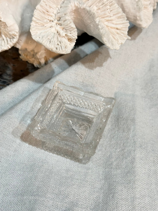 Vintage Salt Dish - square