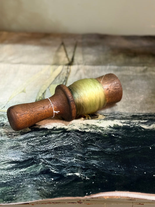 Old Timber Fishing Reel - long