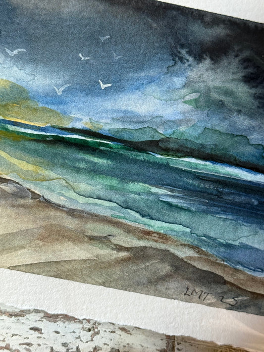 Water Colour; Ocean Colours - unframed - Linda Titow