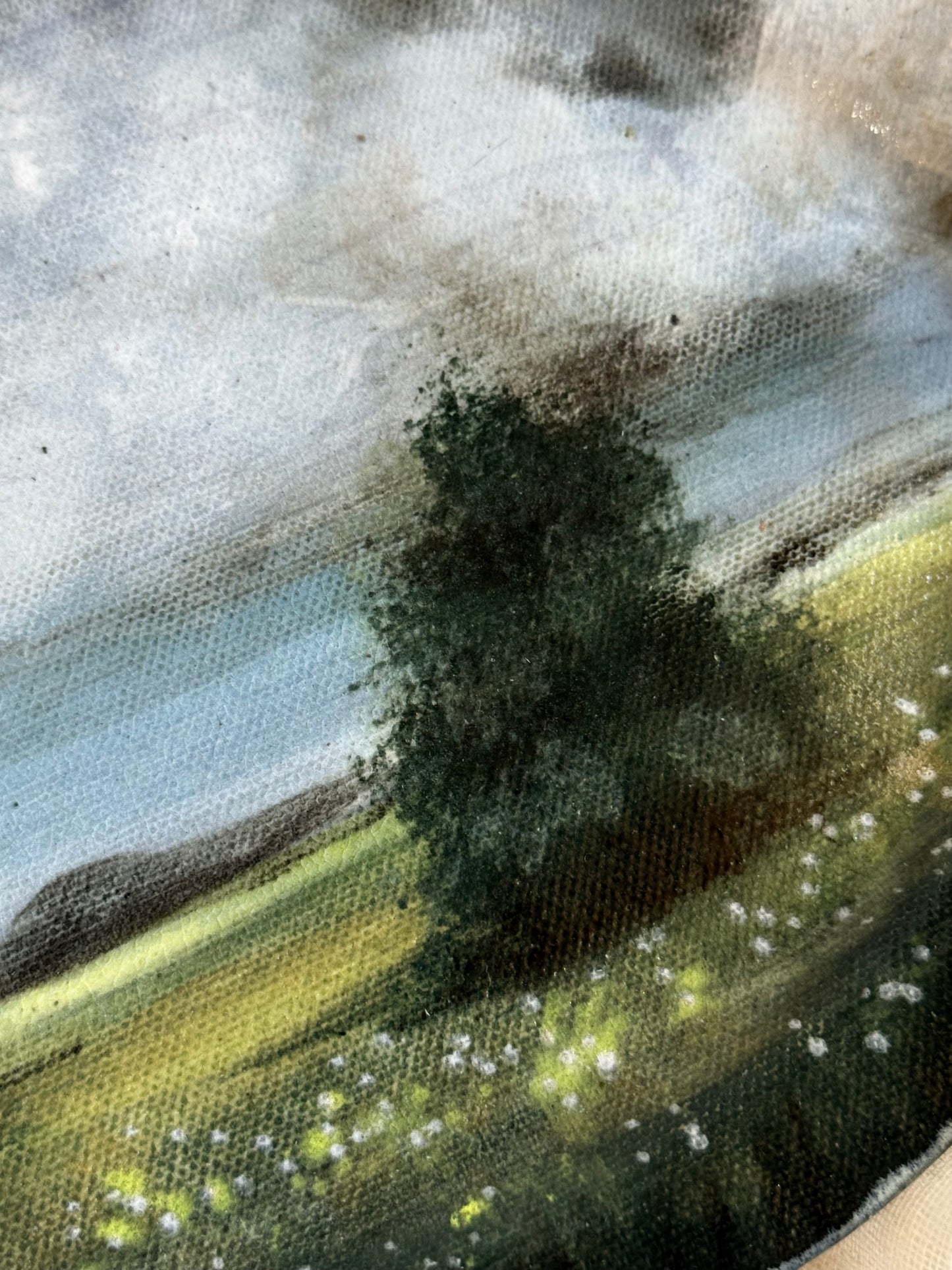 Linda Titow Art - Landscape Plate - medium