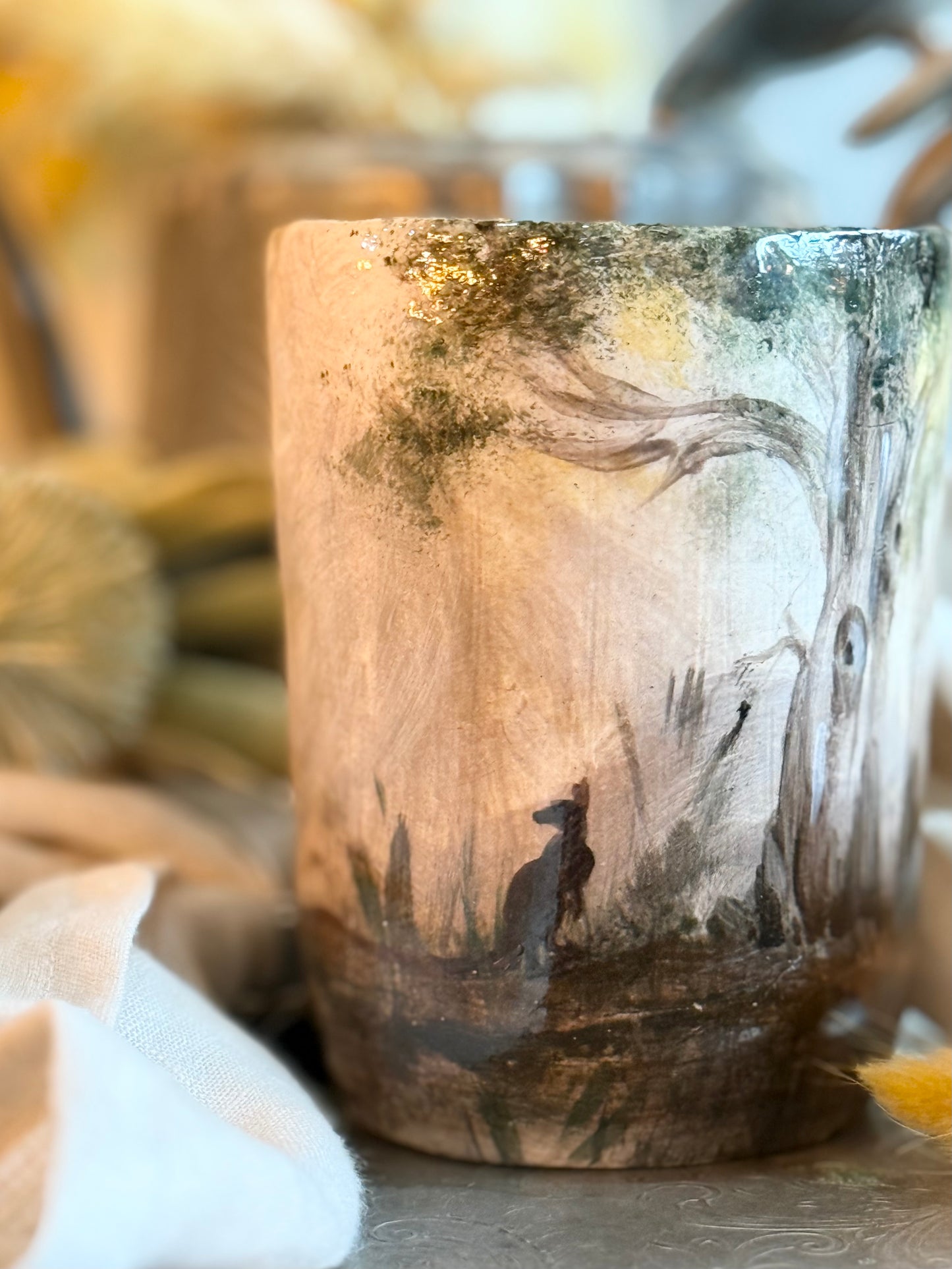 Linda Titow Art Bowl - Kangaroo