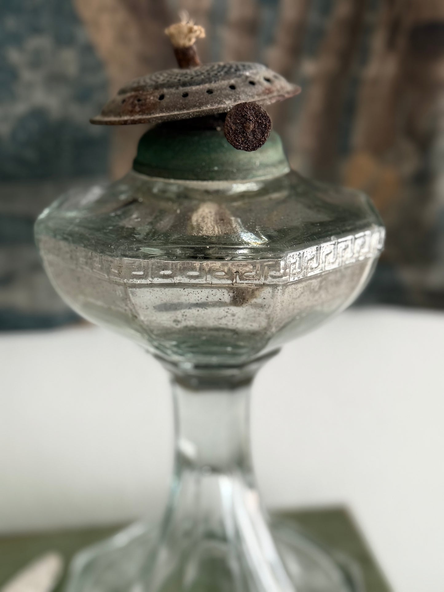 Old Kerosene Lamp - with Patina!