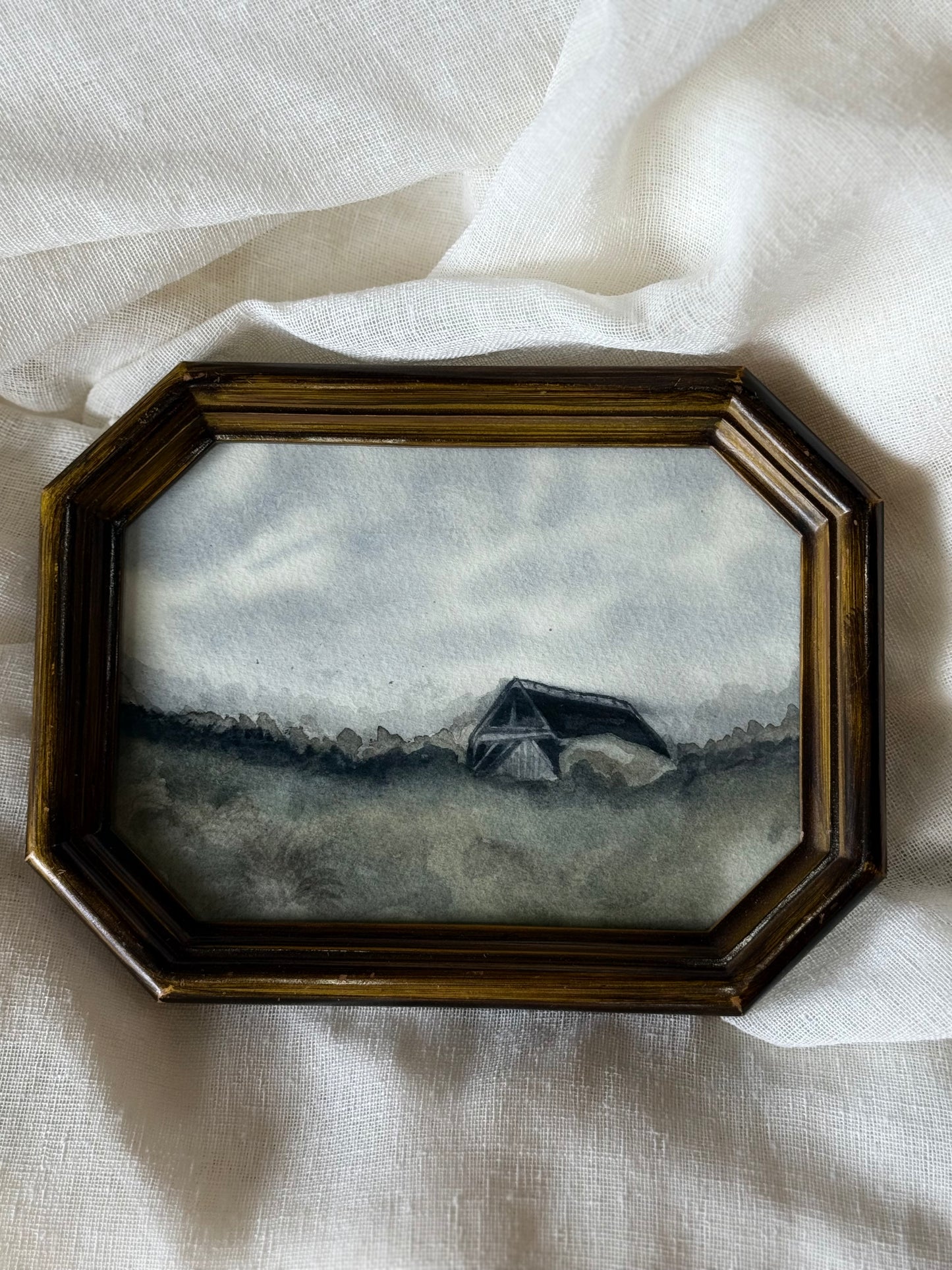 "Memories of Tinkersfield #4" - Water Colour Landscape by JJ