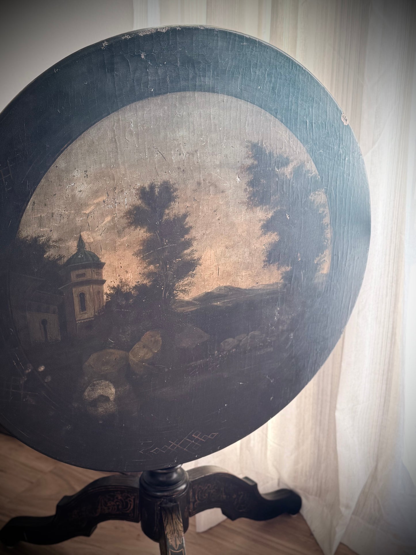 Antique French Wine Table