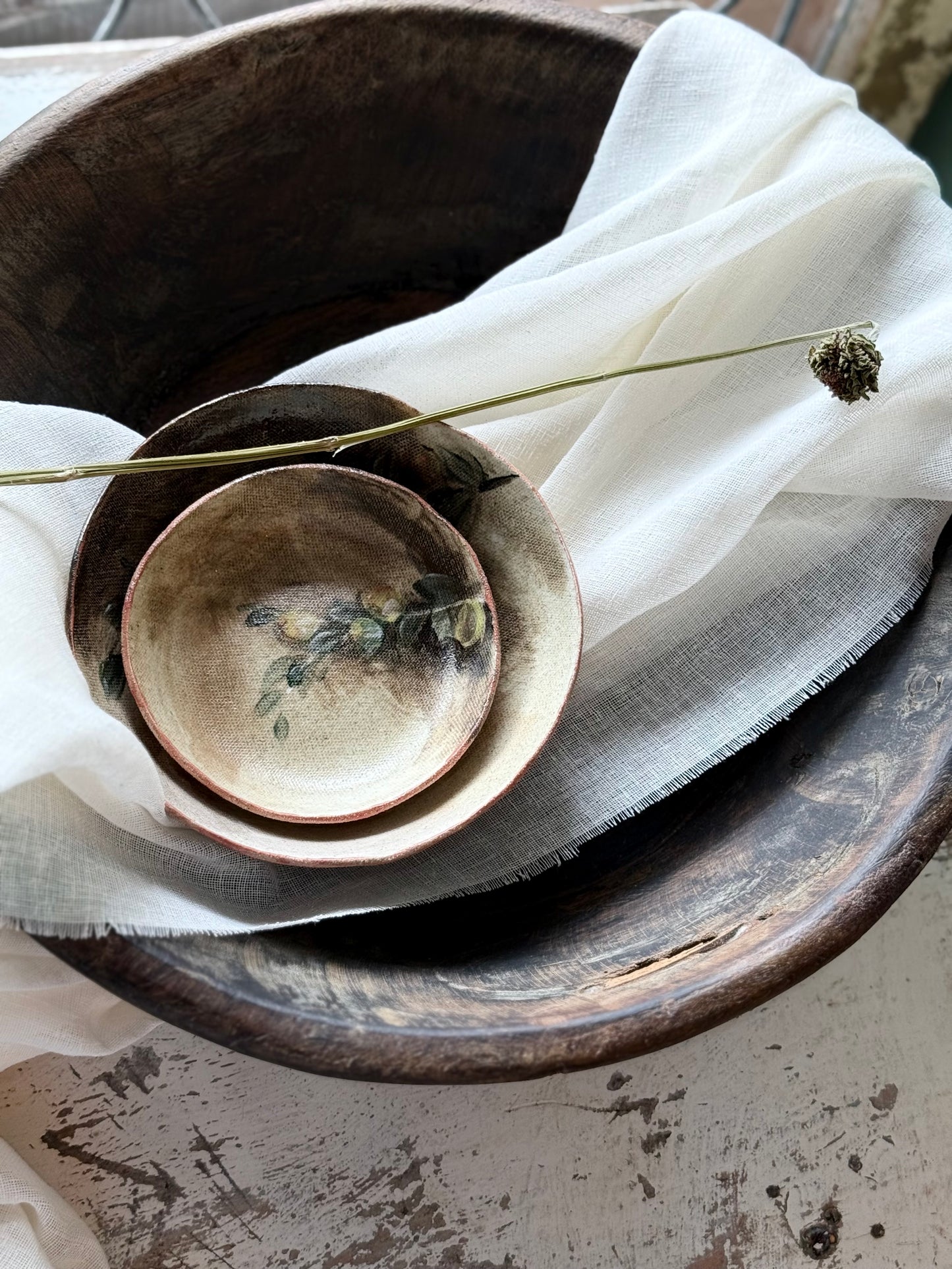 Large Timber Bowl